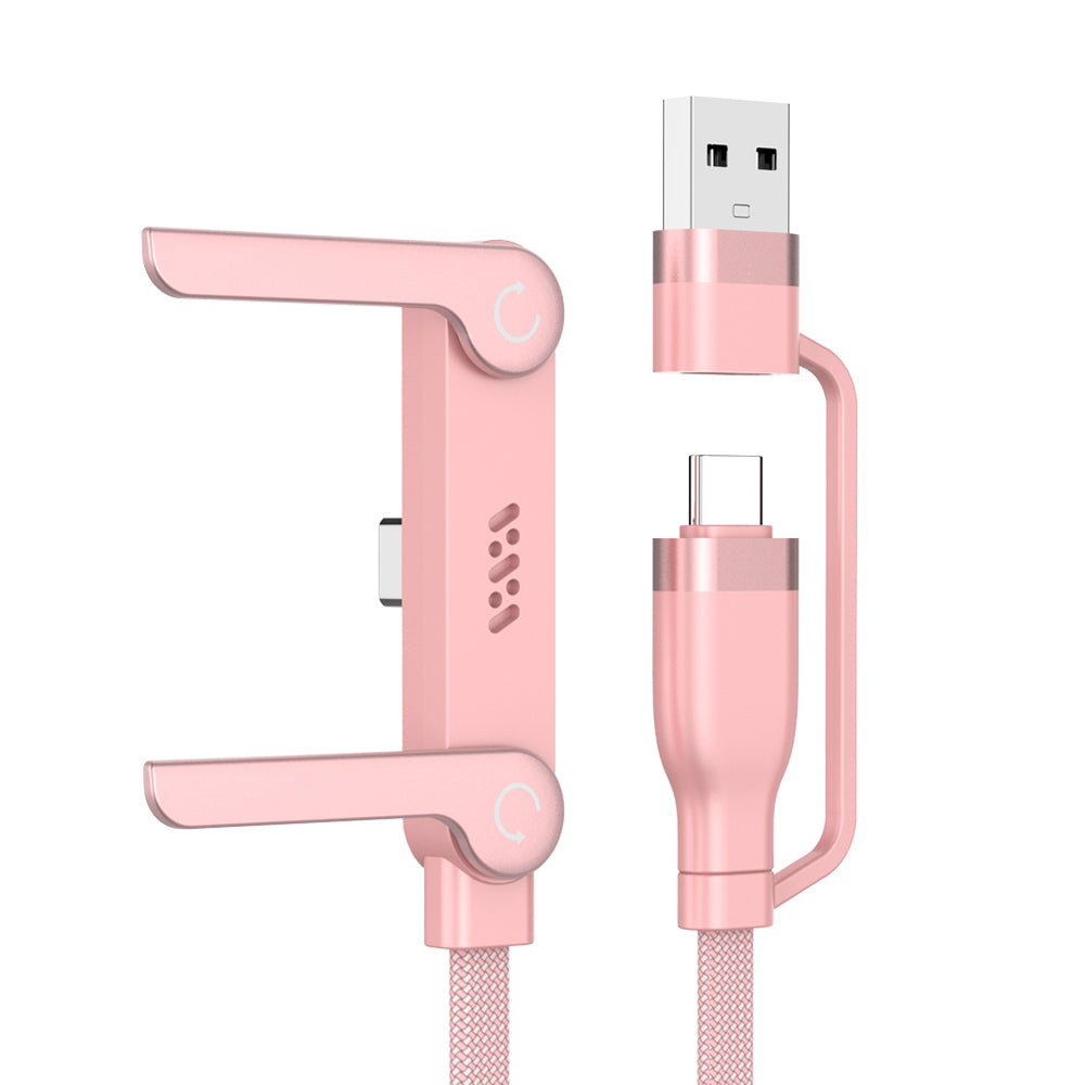 Charging Cable with Stand T-Shaped USB-C Cord