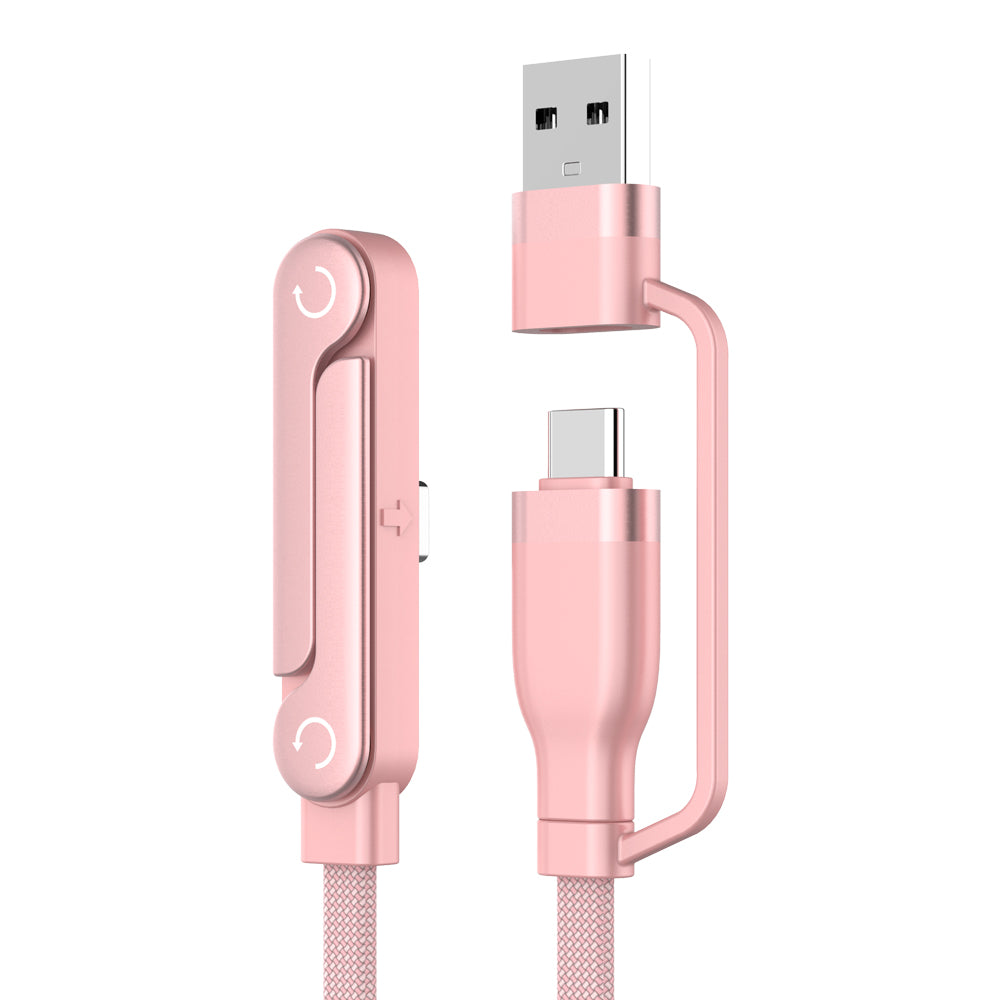 Charging Cable with Stand T-Shaped USB-C Cord