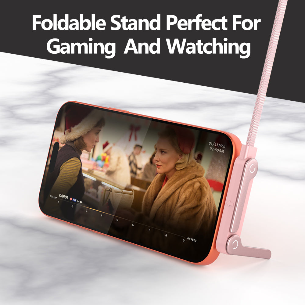Charging Cable with Stand T-Shaped USB-C Cord