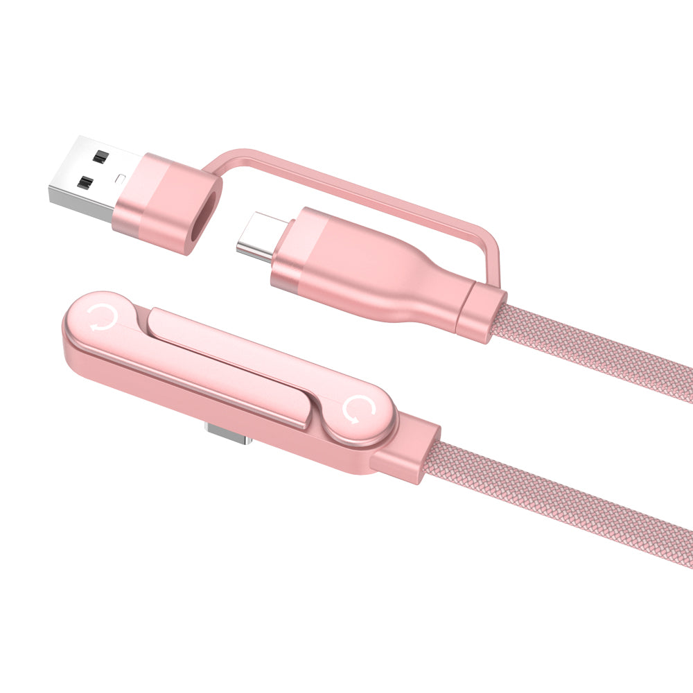 Charging Cable with Stand T-Shaped USB-C Cord