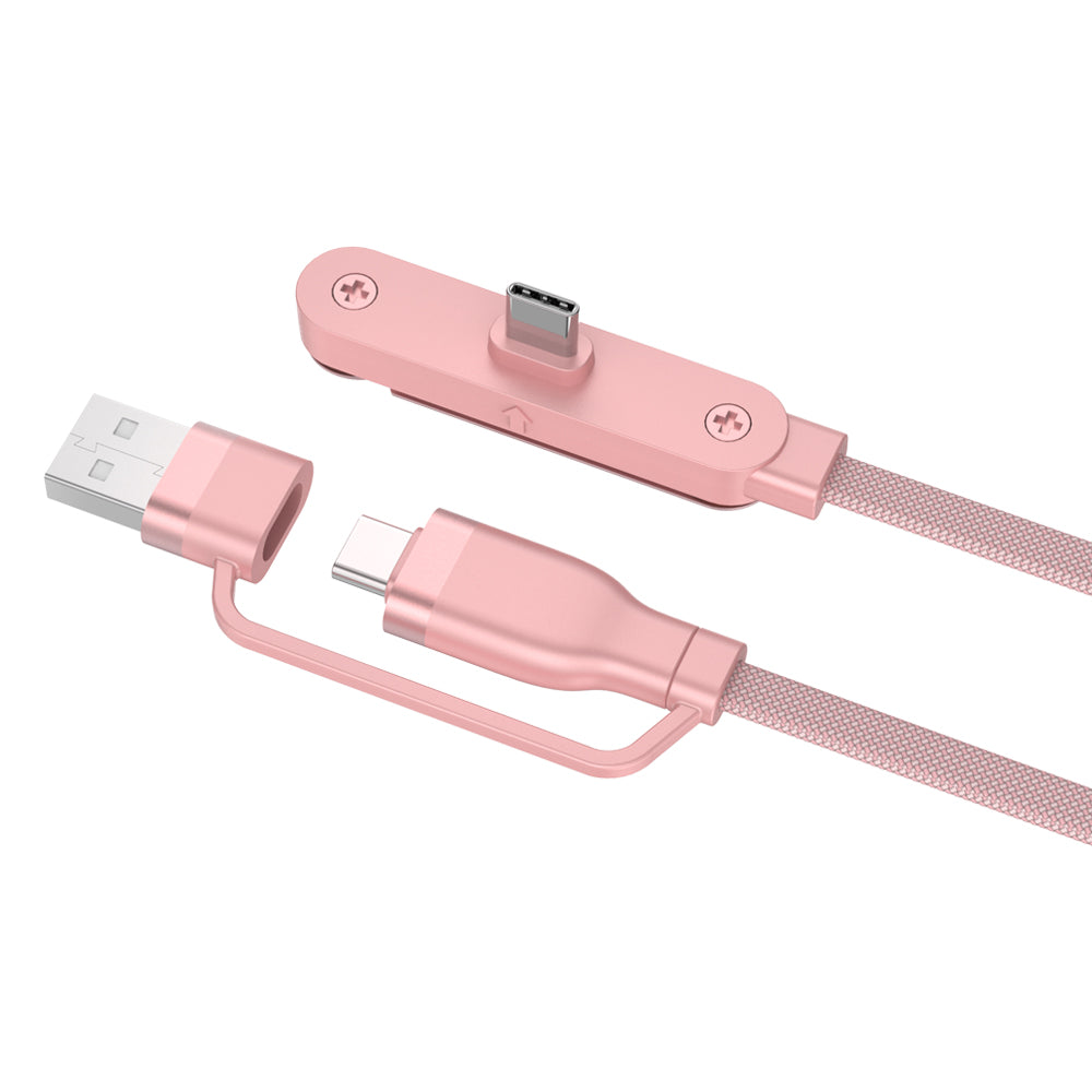 Charging Cable with Stand T-Shaped USB-C Cord